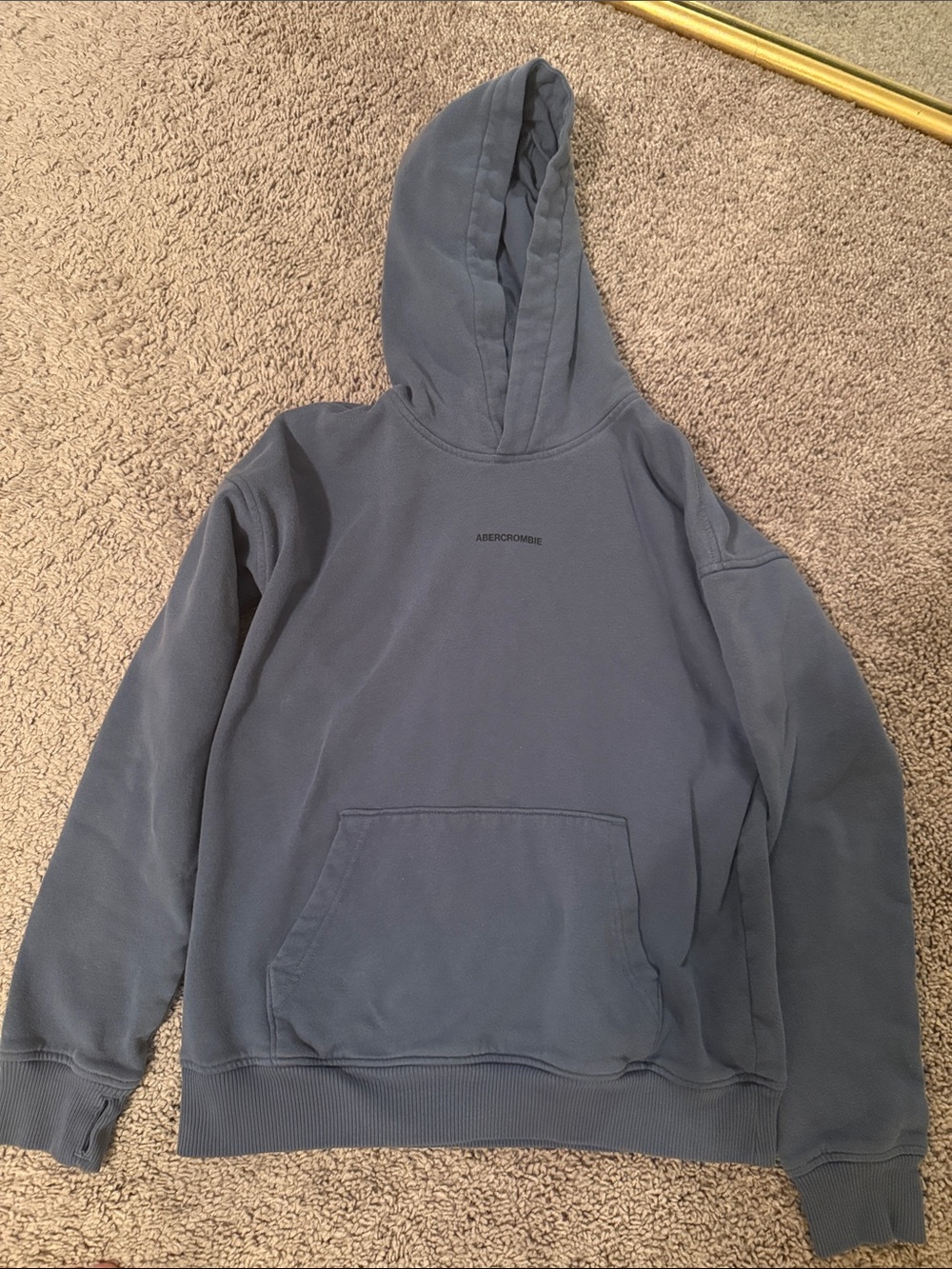 Abercrombie & Fitch boys Dusty Blue Pullover Hoodie